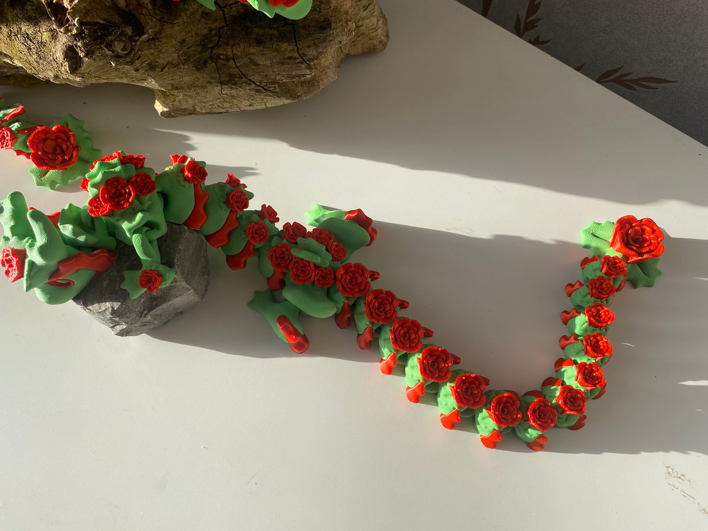 Sabre Rose Dragon with Matching Egg