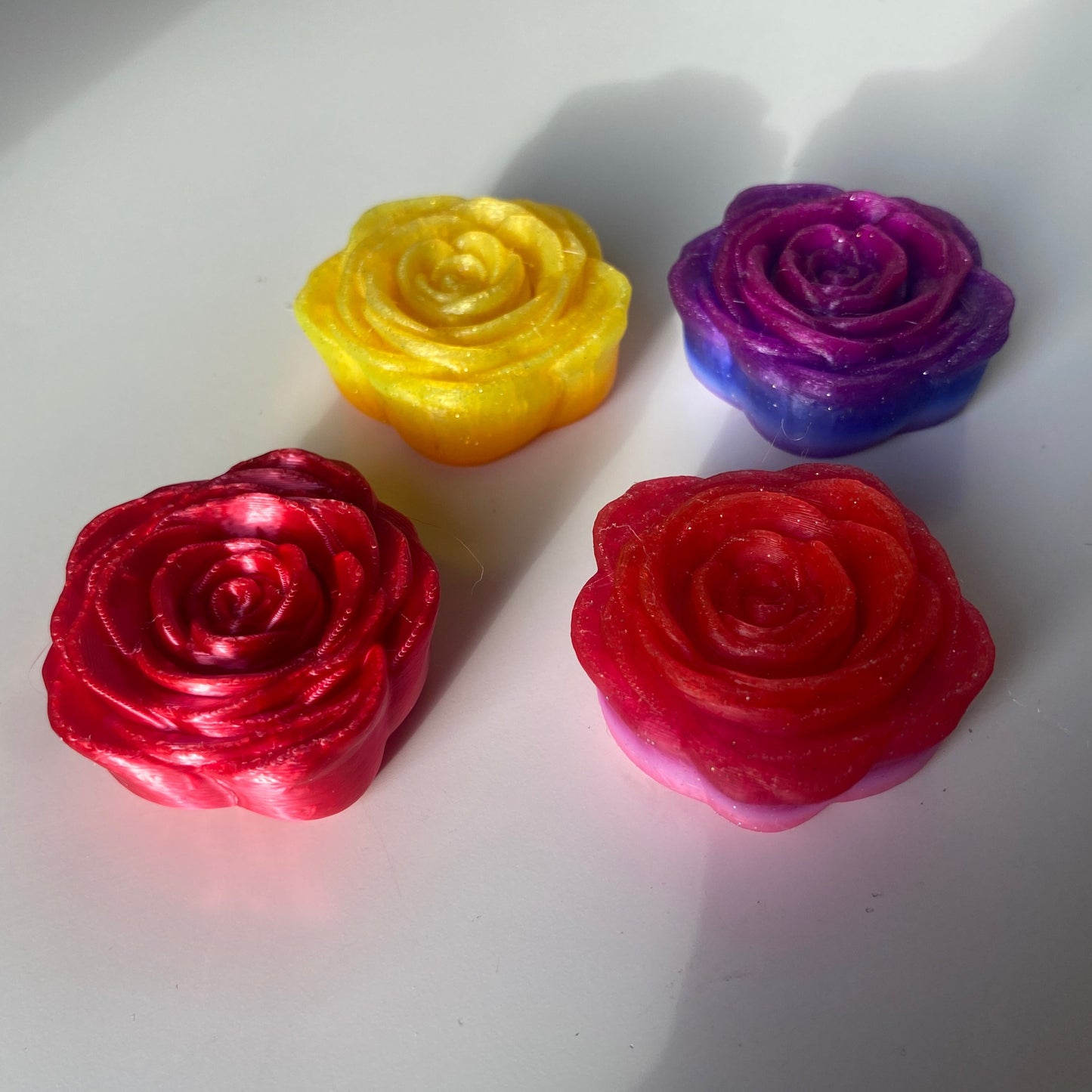Rose fidget spinners