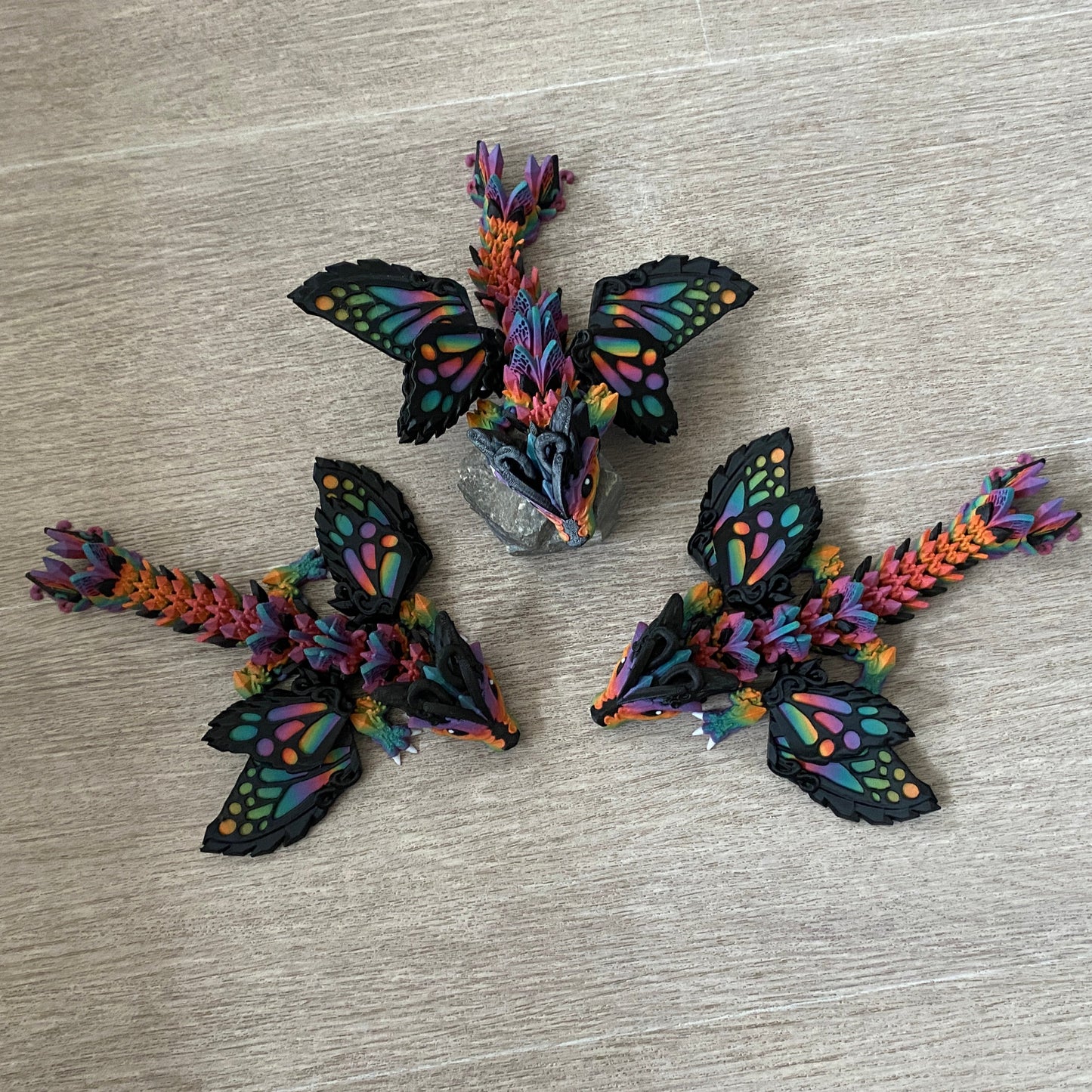 Baby Wolf Butterfly Dragon