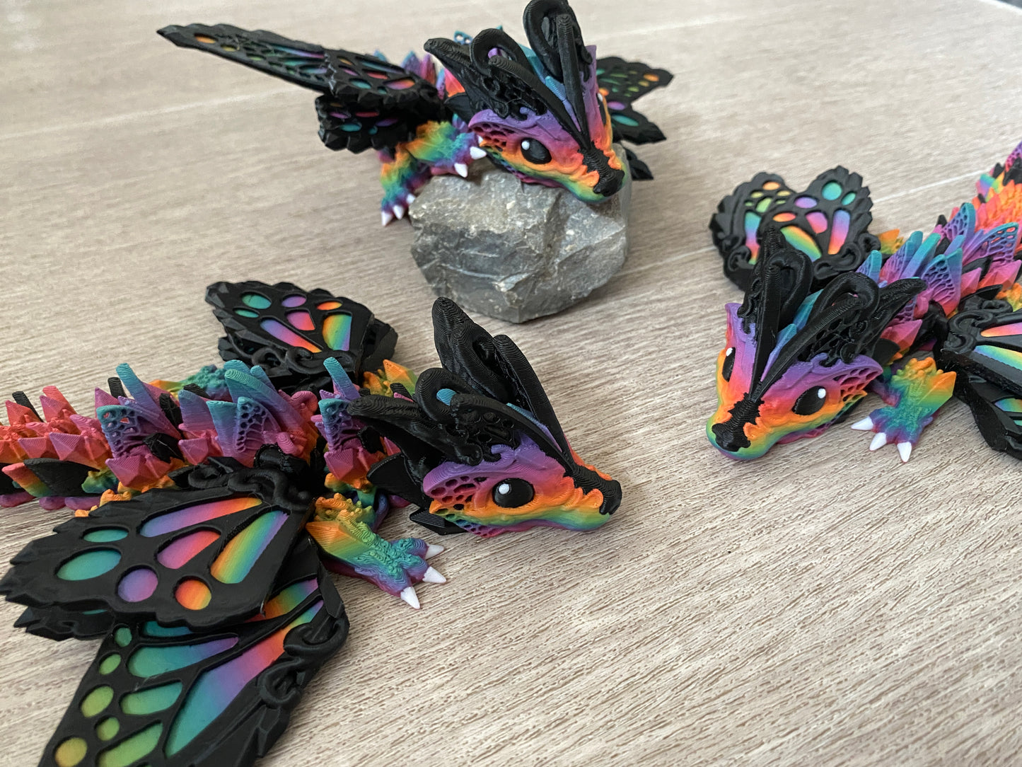 Baby Wolf Butterfly Dragon