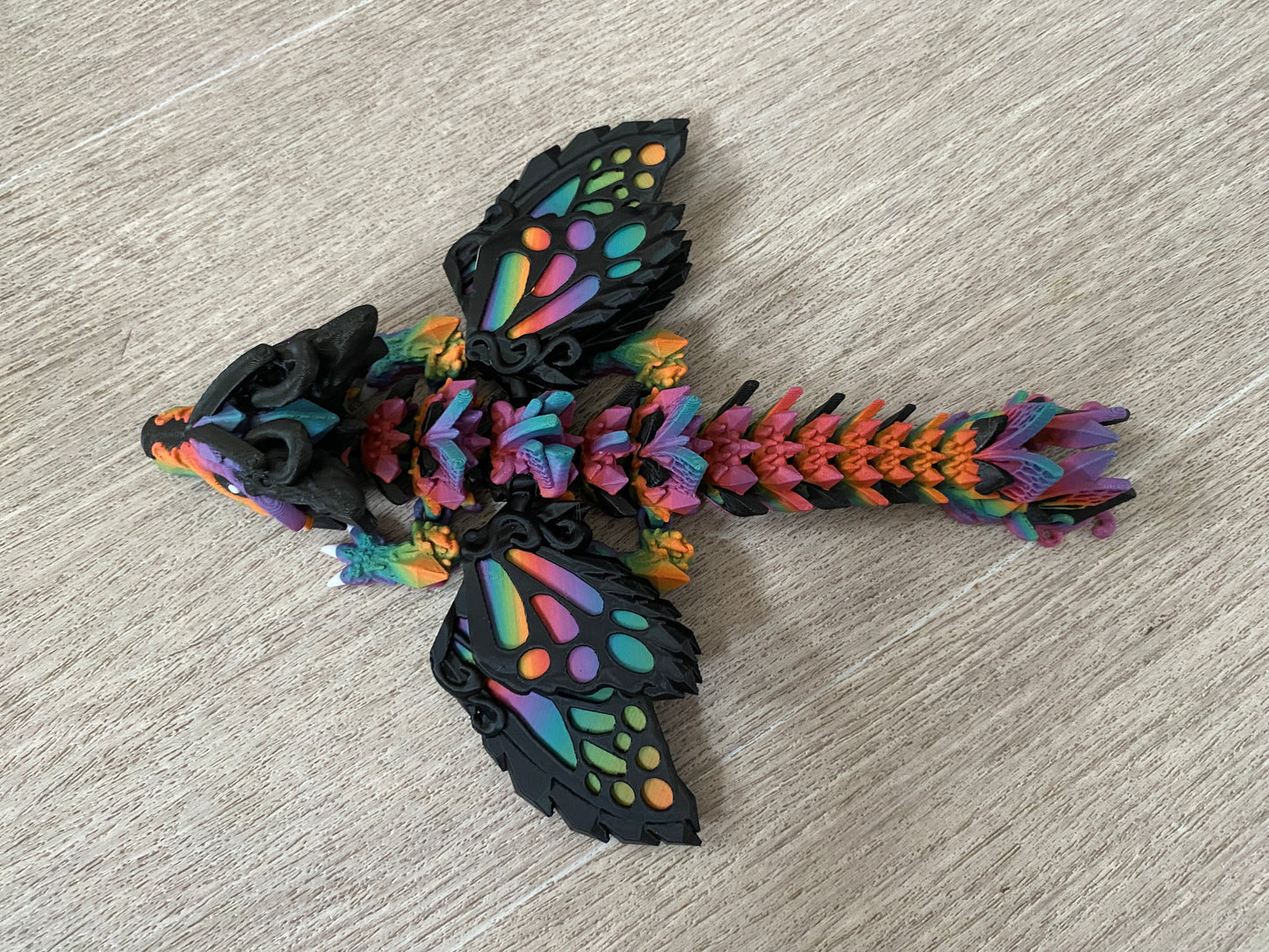 Baby Wolf Butterfly Dragon