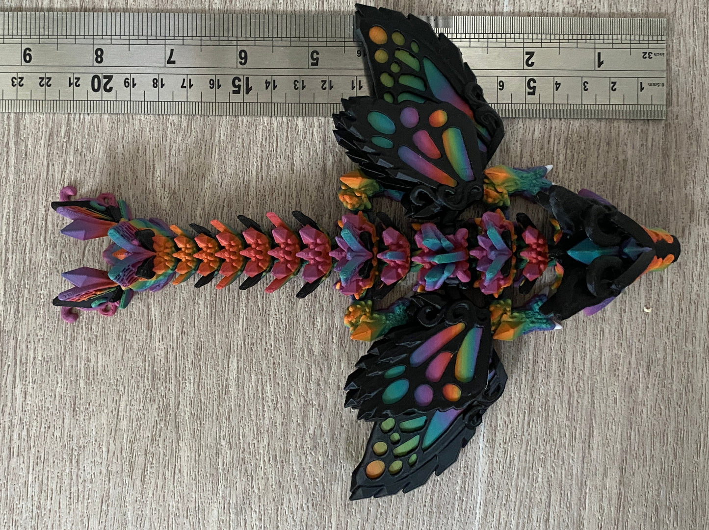 Baby Wolf Butterfly Dragon