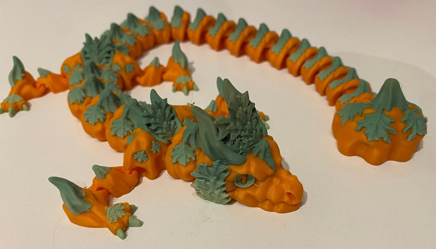 Sabre Autumn Pumpkin Dragon