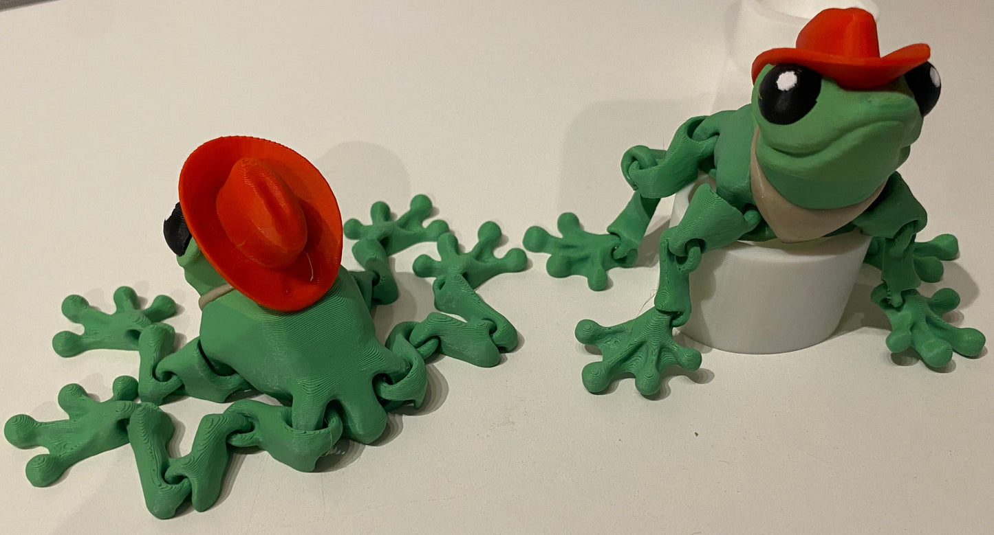 Flexi Cowboy Frog