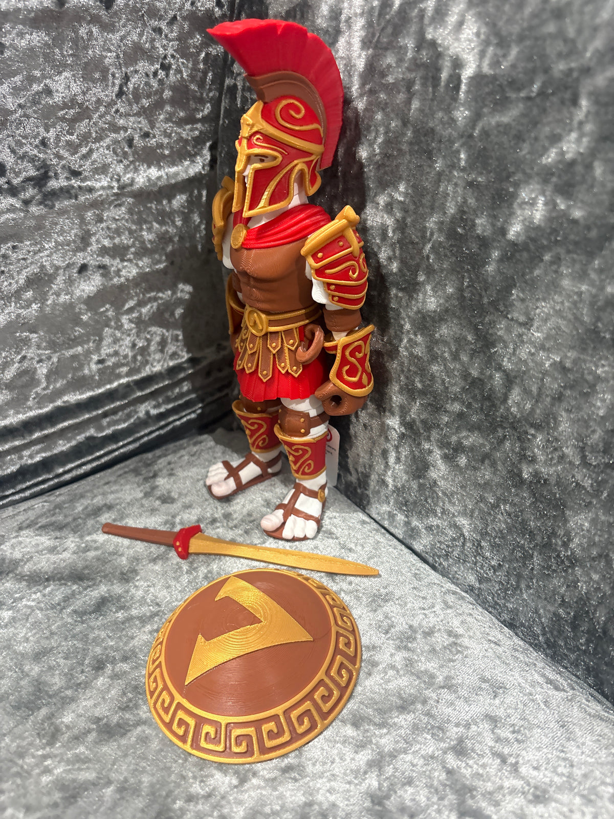 Spartan Warrior with Accessories