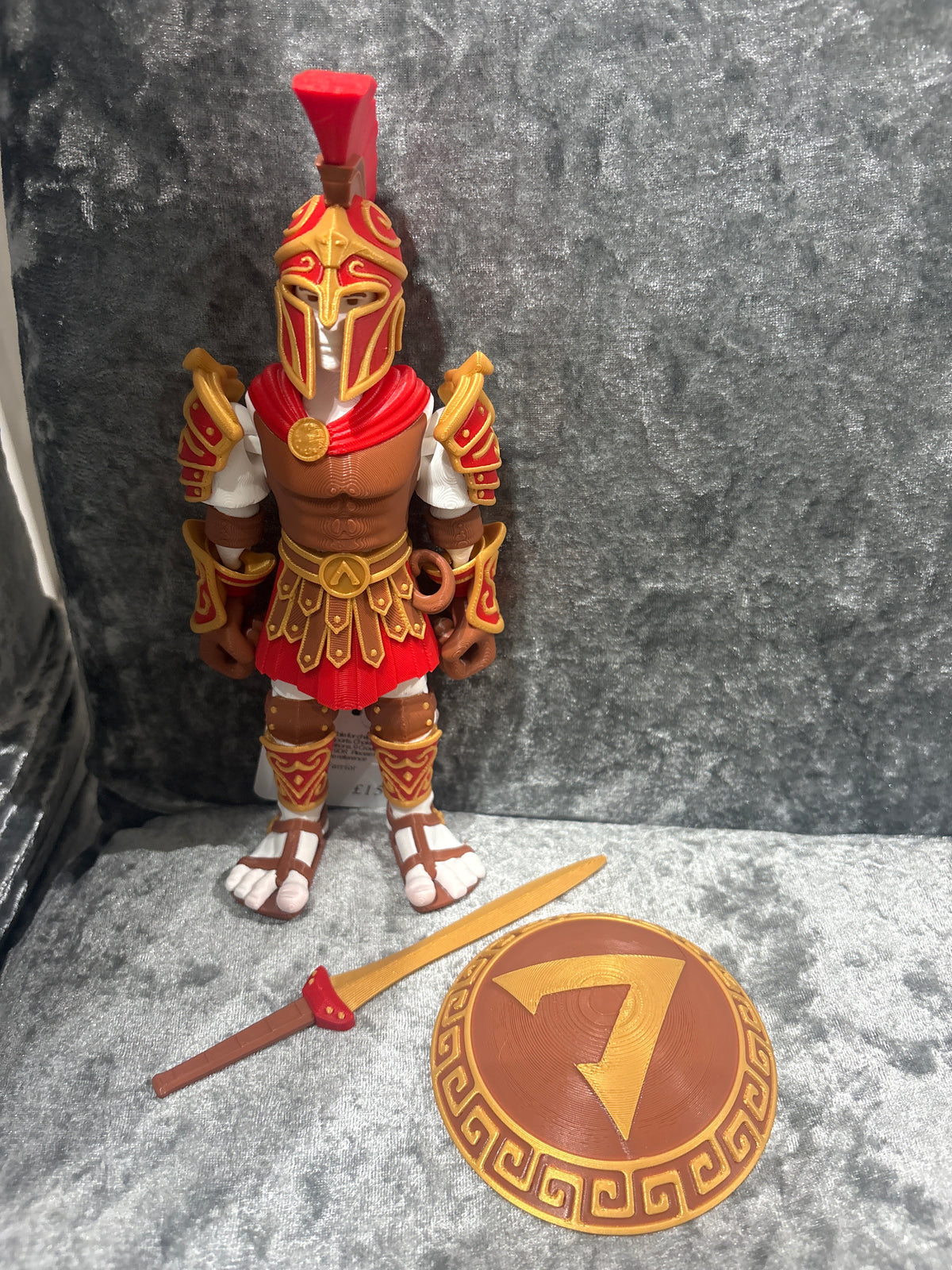 Spartan Warrior with Accessories