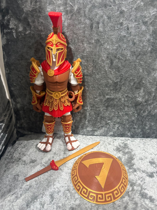 Spartan Warrior with Accessories