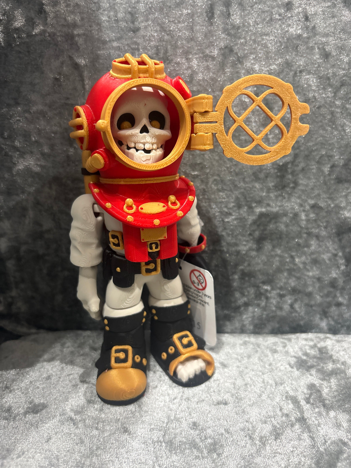 Skeleton Diver with Accessories