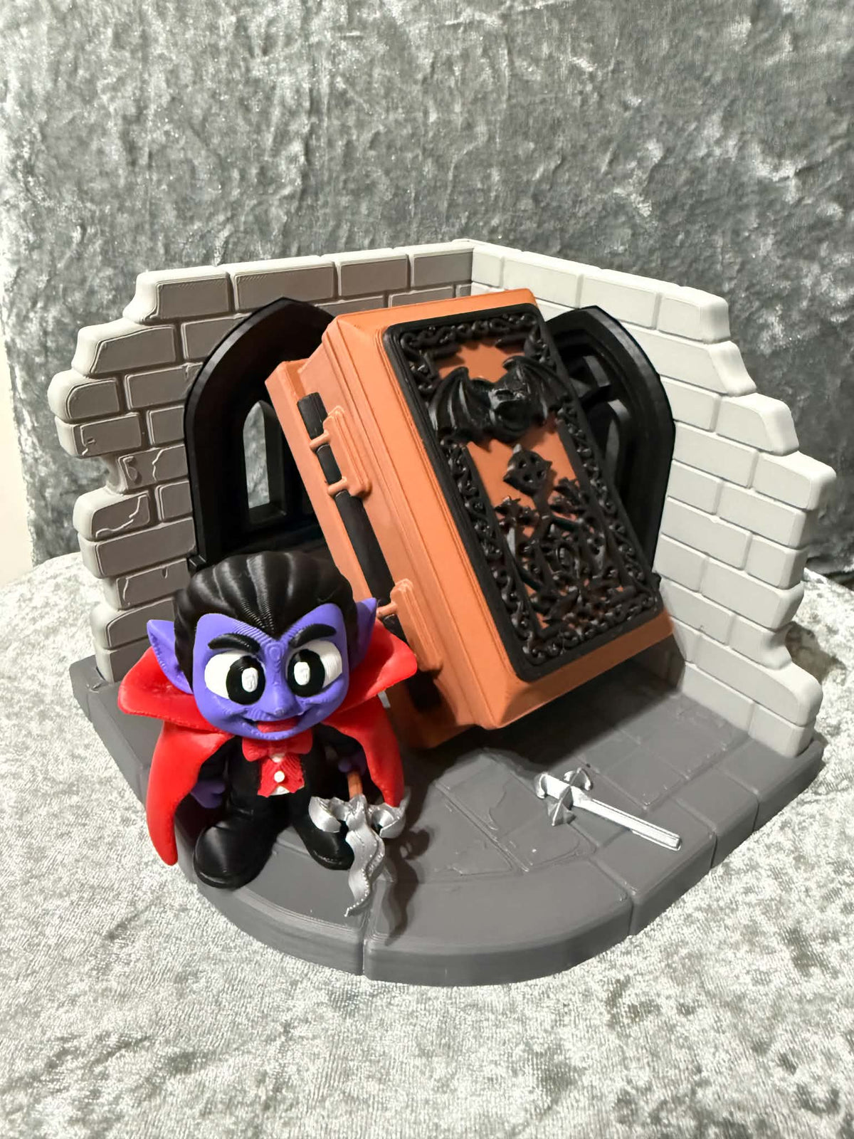 Cute little Dracula playset