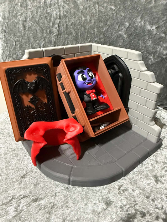Cute little Dracula playset
