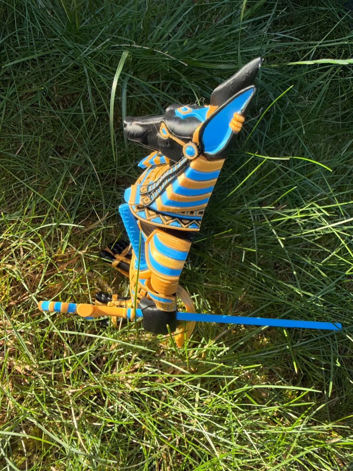 Anubis with accesories