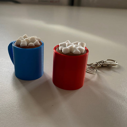 Hot Chocolate Keyring