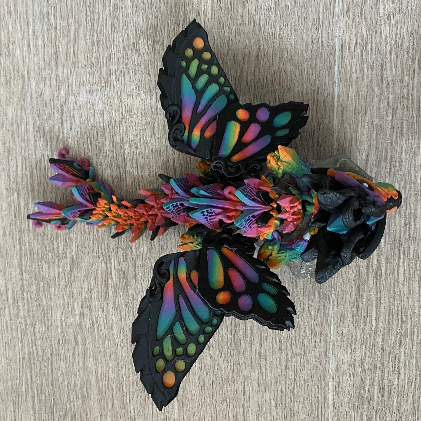 Baby Wolf Butterfly Dragon