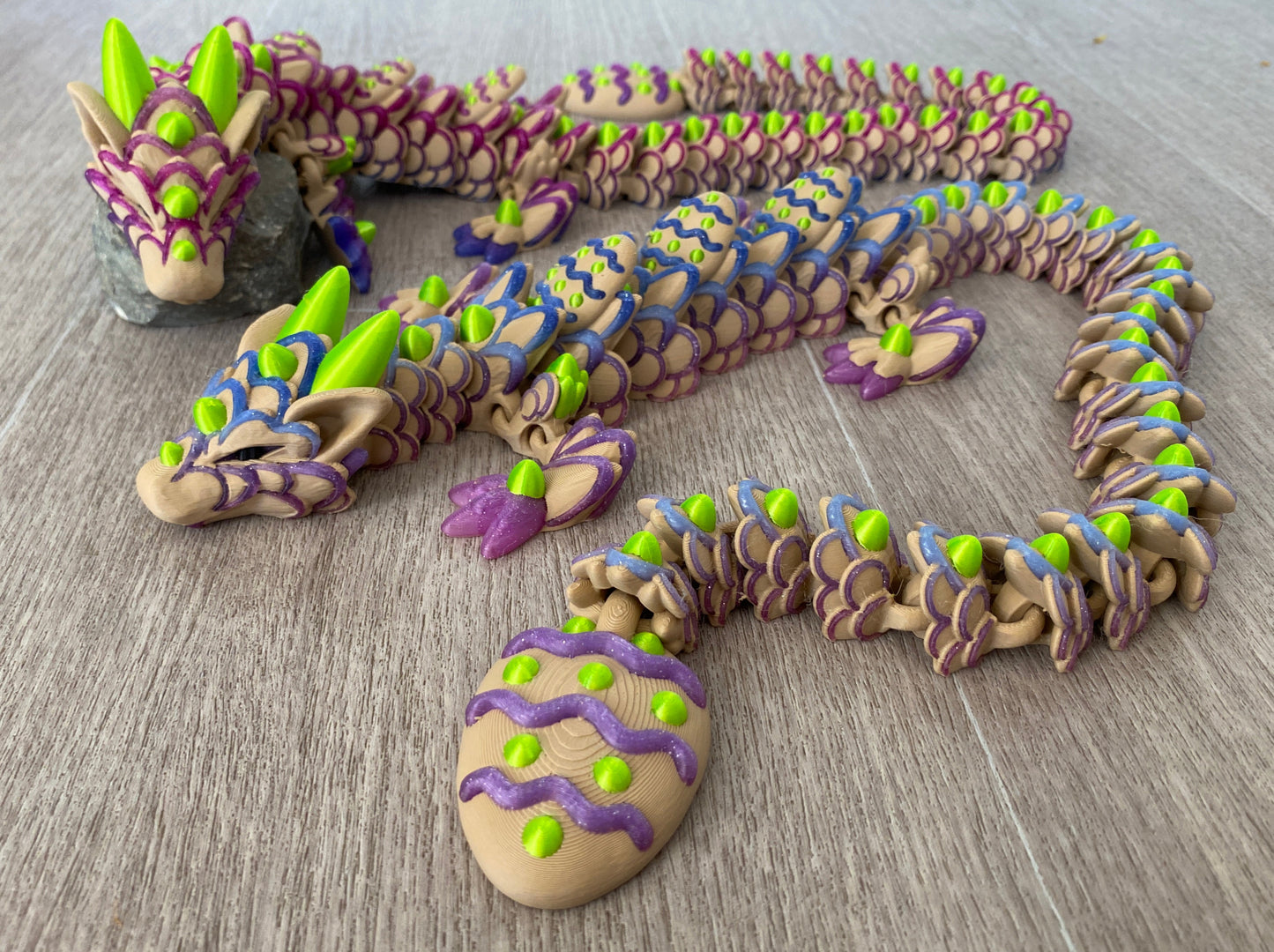 Easter Cookie Heart Dragon