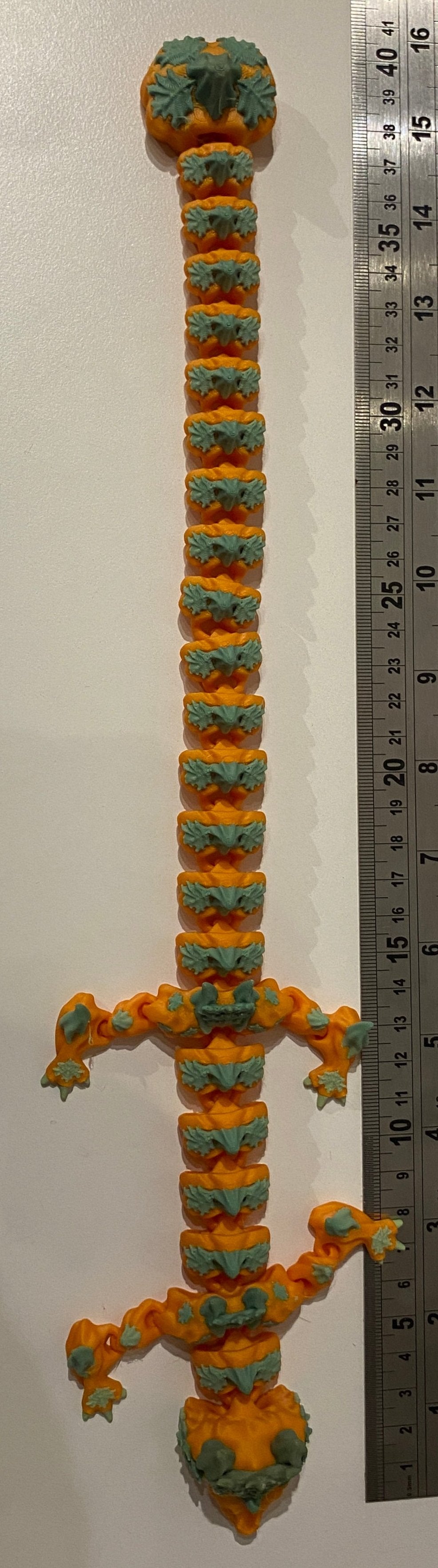 Sabre Autumn Pumpkin Dragon